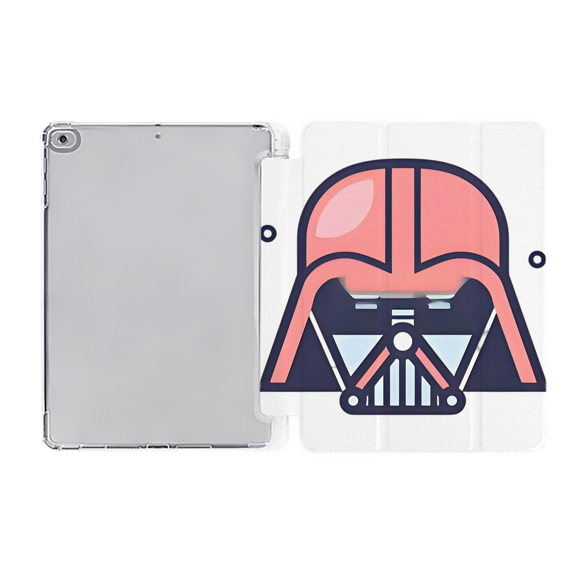 （画像用） スター・ウォーズ Star Wars IPad ケース ペン収納付き 三つ折りスタンド PUレザー×シリコン 対応機種9.5/10.5/10.9インチ